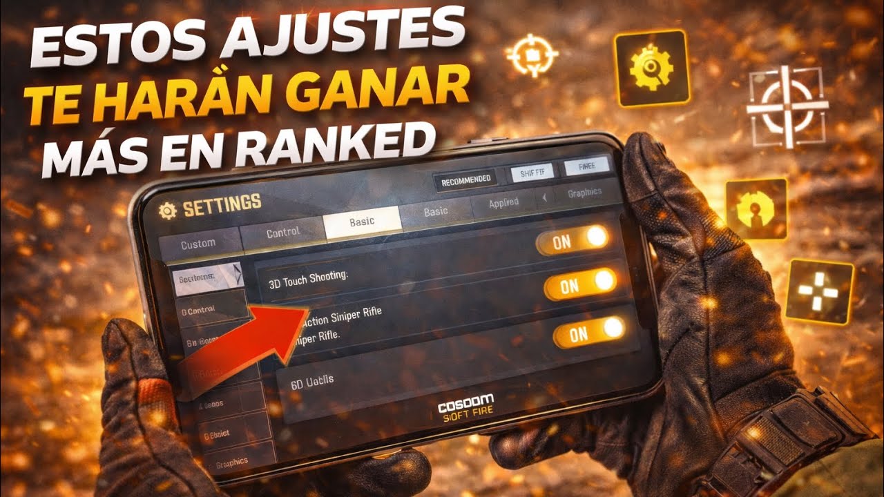 Ajustes Ocultos de COD Mobile que los Pros Sí Usan (2026)