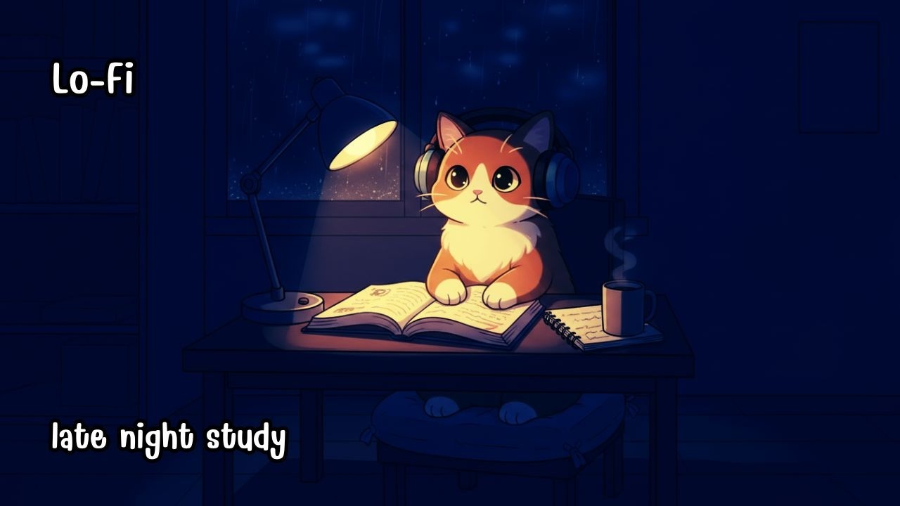late night study lofi 🌙 deep focus study session (2 hours)