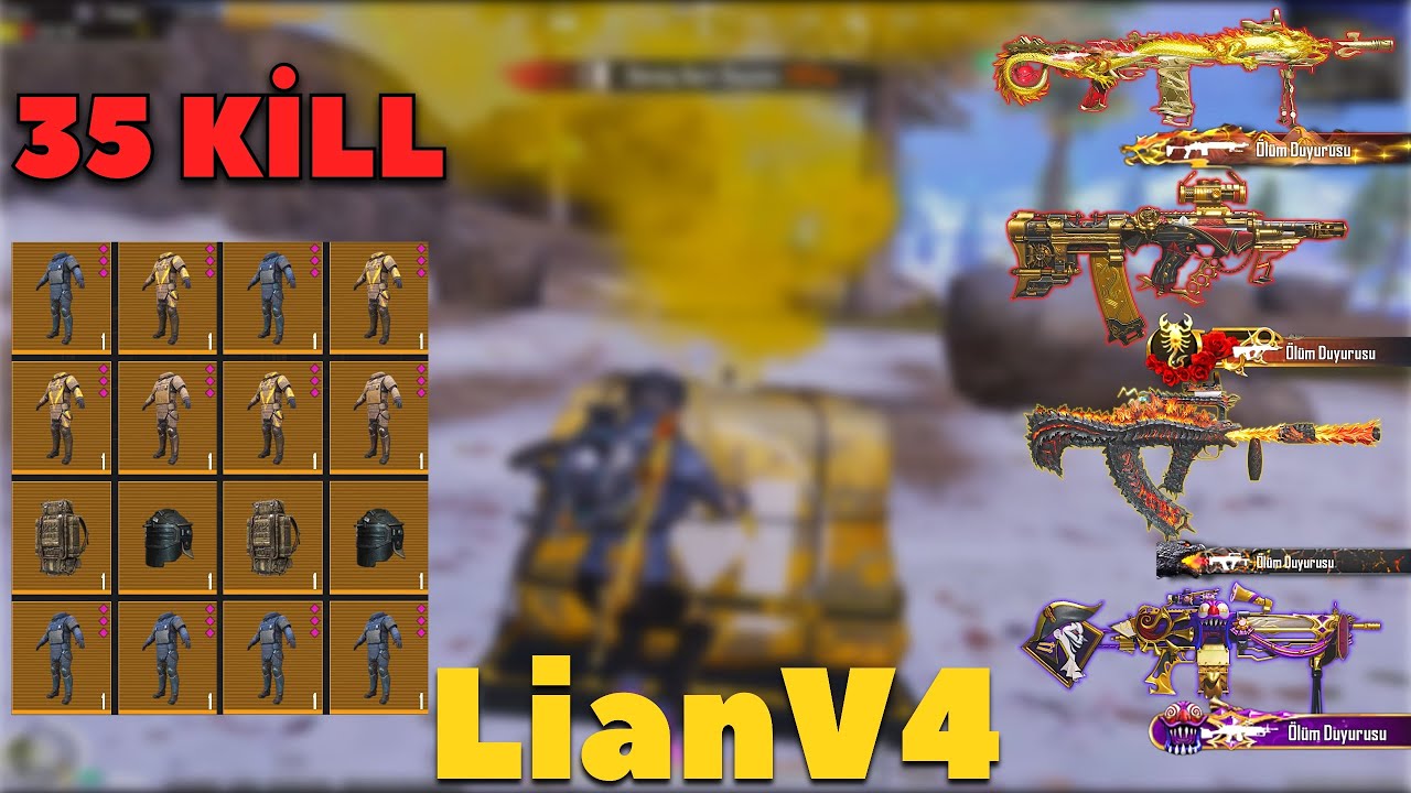 1v4 SURVIVOL MAP 🎫 35 KİLLS FULL RUSH 🤩 | METRO ROYALE CH31