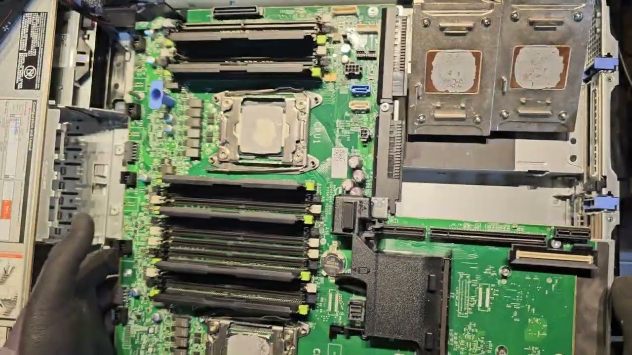 Dell PowerEdge R730 Server Motherboard Replacement Tutorial
