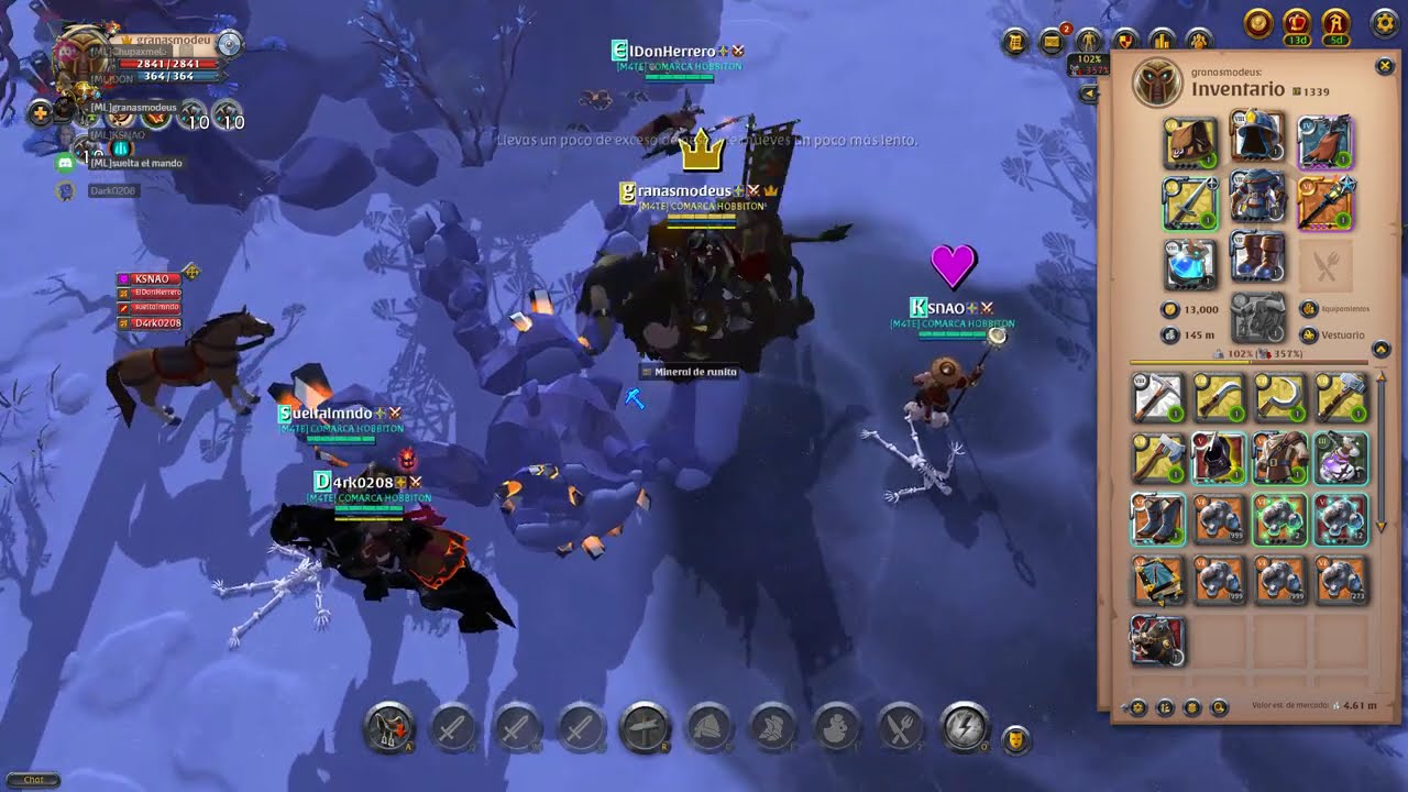 farmeando  8 millones en mineral de un solo aspecto