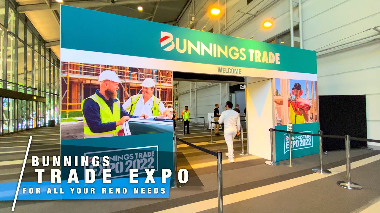 How to Renovate at Bunnings Trade Expo 2022 | Aussie Tradie Vlog 👷