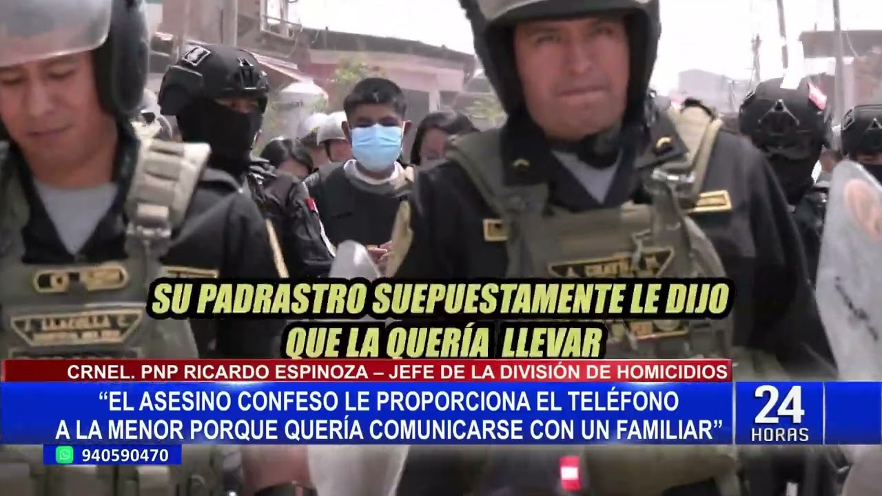 La escalofriante confesión del asesino de niña de 12 Años en Villa María del Triunfo