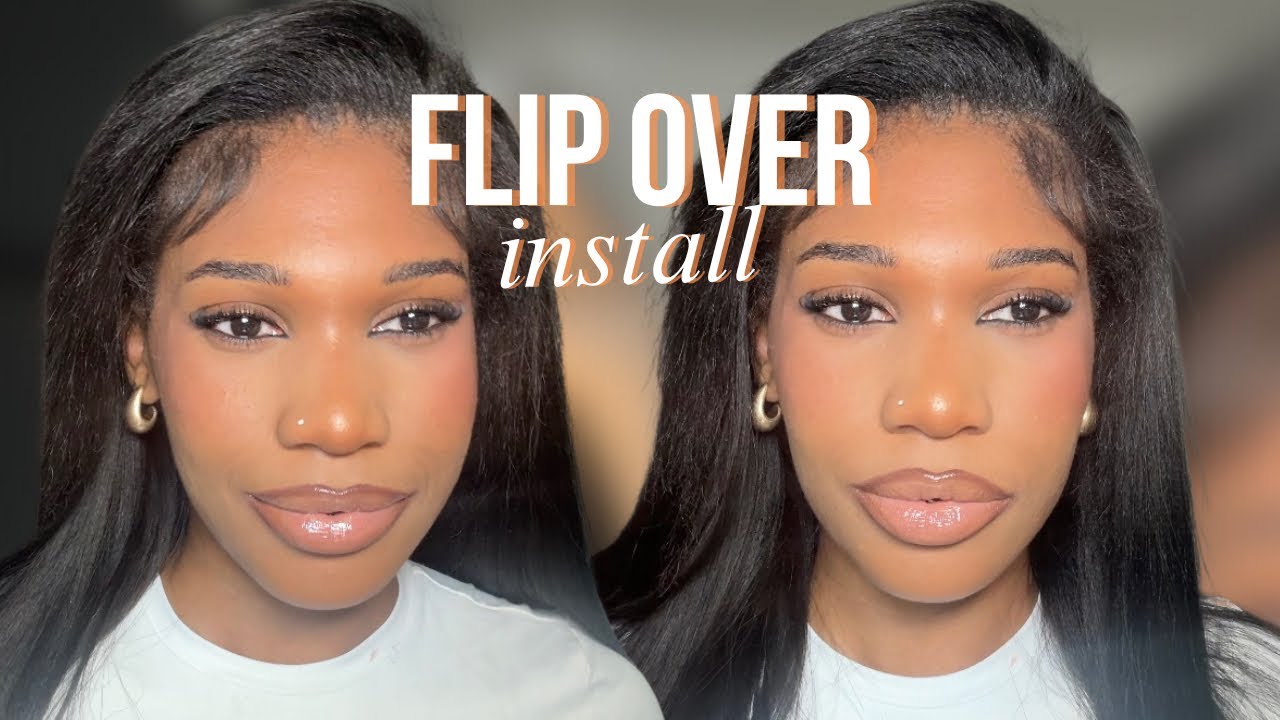 FLIP OVER W/ YAKI CLIP INS ☀️Cute Summer Hairstyle in 15 MINS