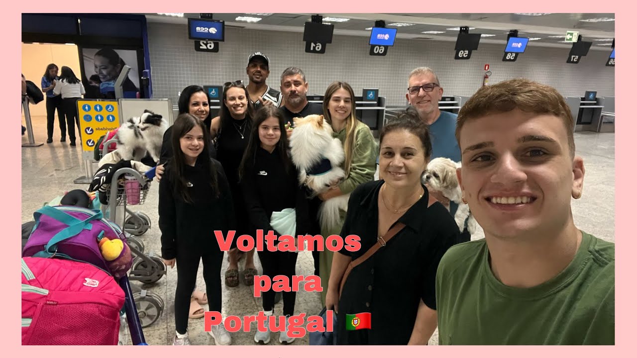 Vlog ✅dia da nossa mudança para Portugal 🇵🇹/voo atrasado/comprinhas para o apartamento novo😍
