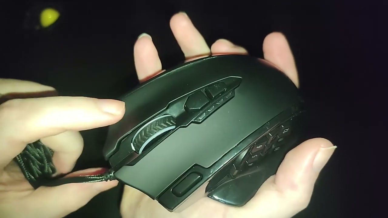 Игровая мышь REDRAGON M908, 12400 DPI, 17 программируемых кнопок