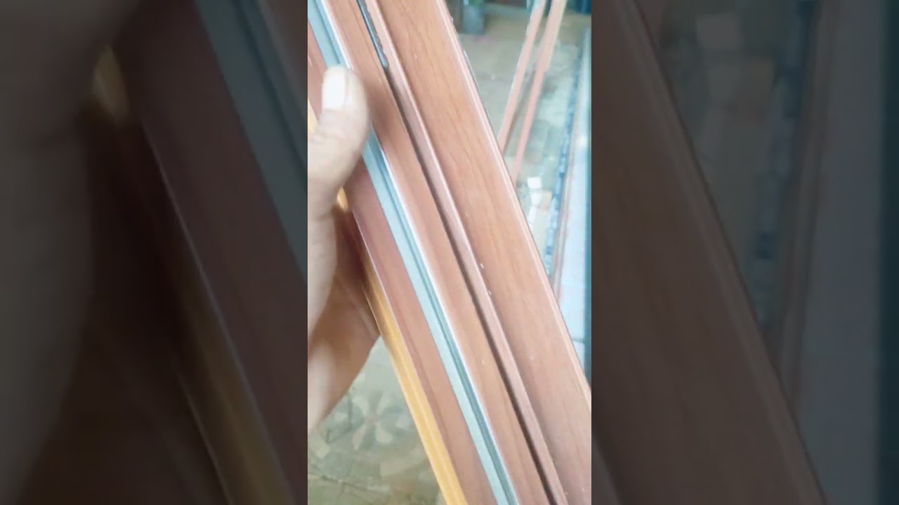 Rel pintu aluminium sliding swing