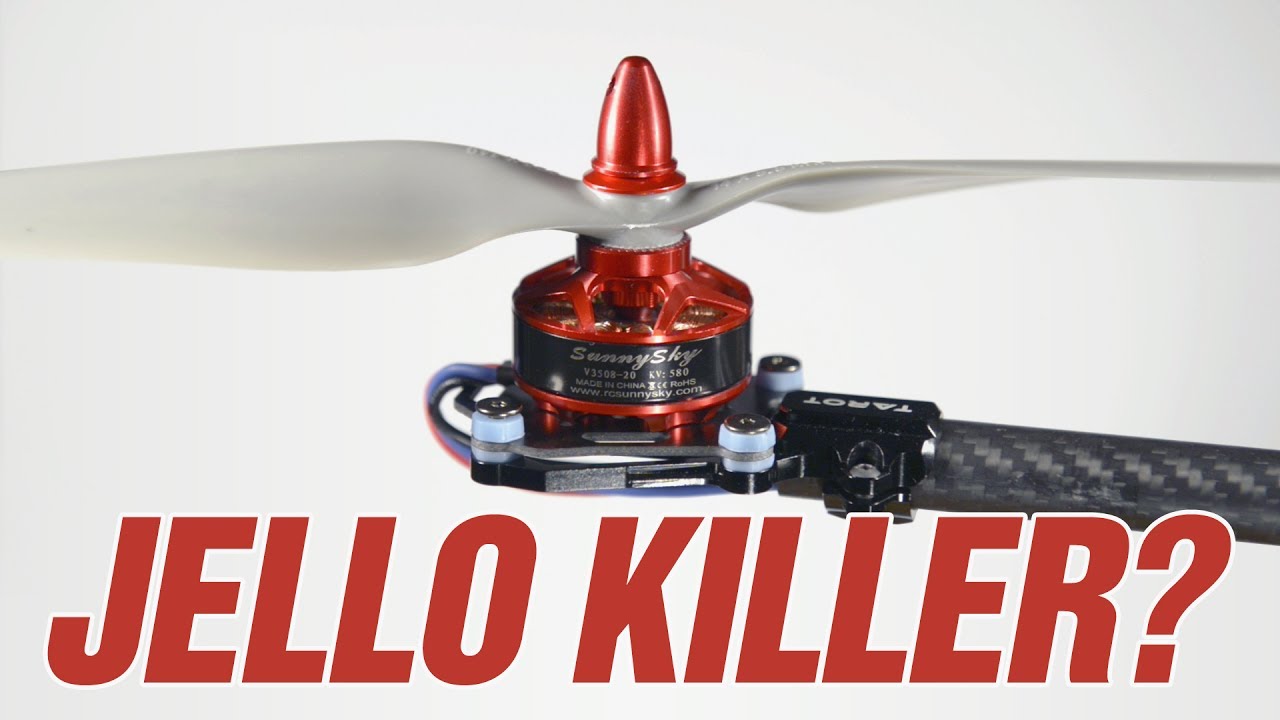 Jello Killer? Testing A New 'Anti-Vibration' Multirotor Motor Mount