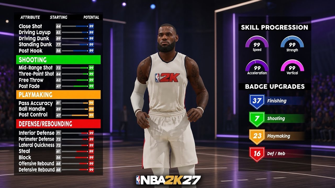 Как создать ЛУЧШИЙ билд в NBA 2K27 (Полная оптимизация)