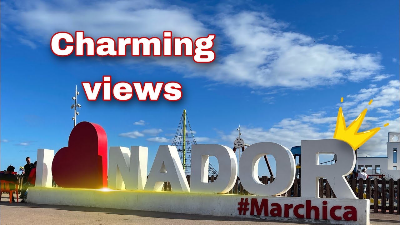 Nador 2022 Very beautiful views Morocco Africa person Walking | vidéo 4k HDR 60fps