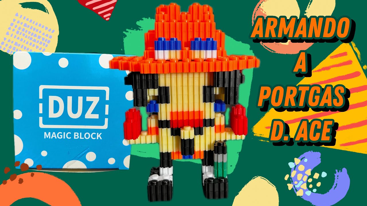 Duz Magic Block | Portgas D. Ace | Paso a paso 