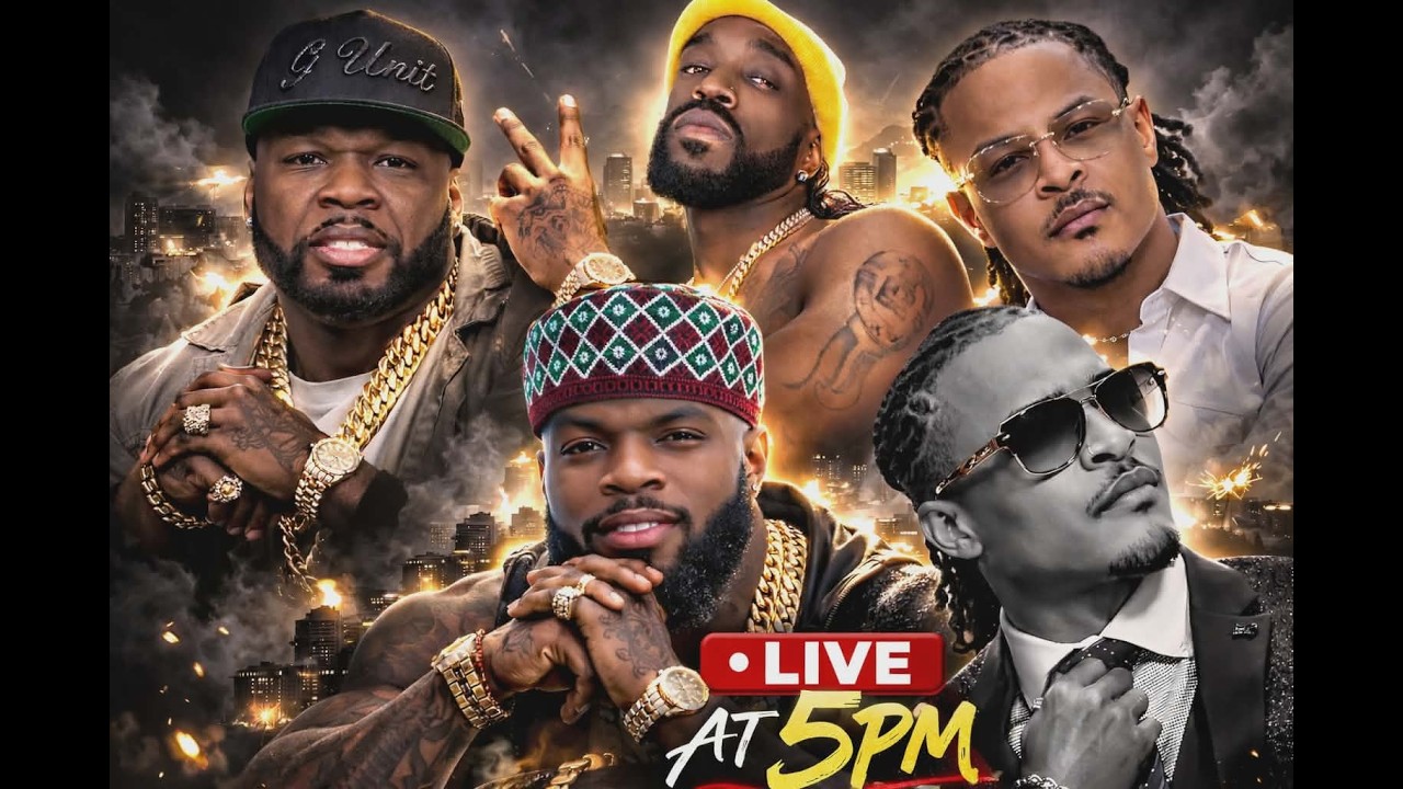 Let's chat about our black men #50cent #TI #kevinwesley #latruth #johnellyoung