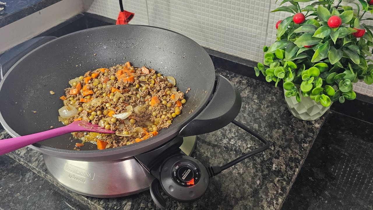FUNCIONALIDADE E USO WOK CHEF TRAMONTINA PARTE 2🥣