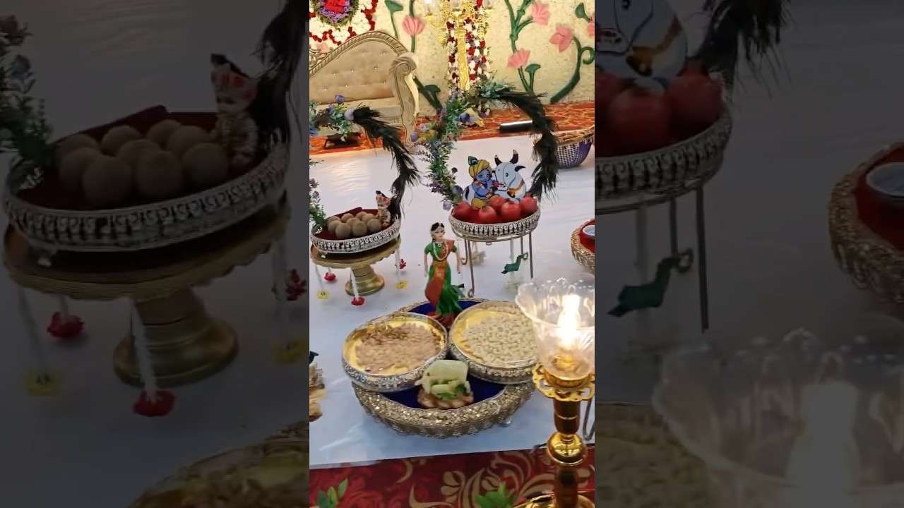 🩷Seemantham decor🩵#babyshower#babyboy#babygirl#sreemantham#vijjudiariesandtalks
