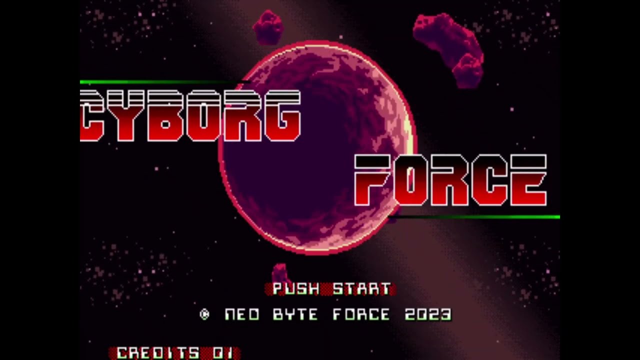 Arcade Neo Geo Longplay - Cyborg Force - 1CC ALL