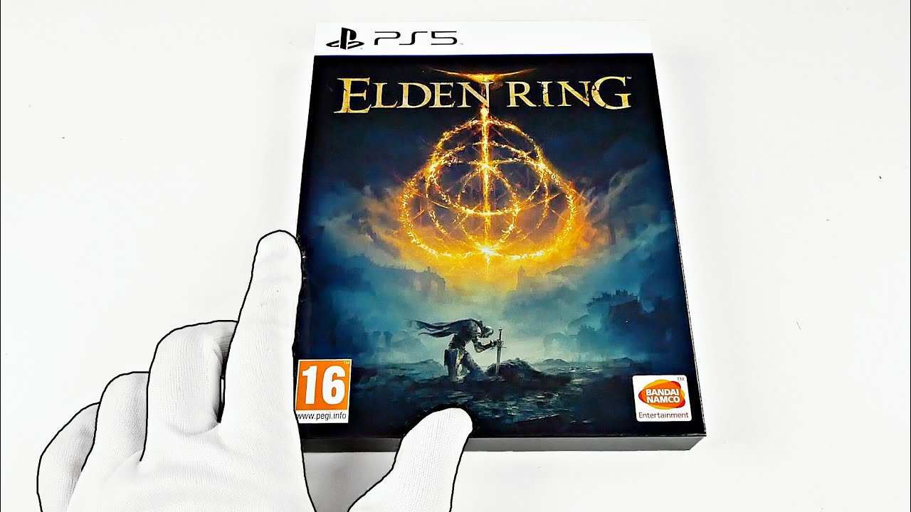 Elden Ring LAUNCH EDITION PS5 Unboxing