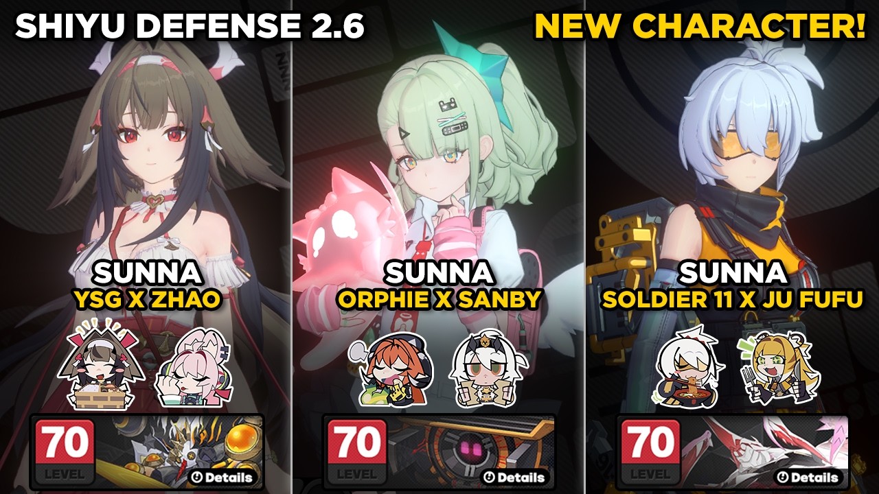 NEW CHARACTER! M0S0 Sunna Showcase! | NEW Shiyu Defense 2.6 Cycle 1 | Zenless Zone Zero 2.6