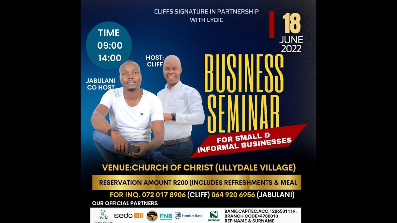 Special episode about about the upcoming Business Seminar.