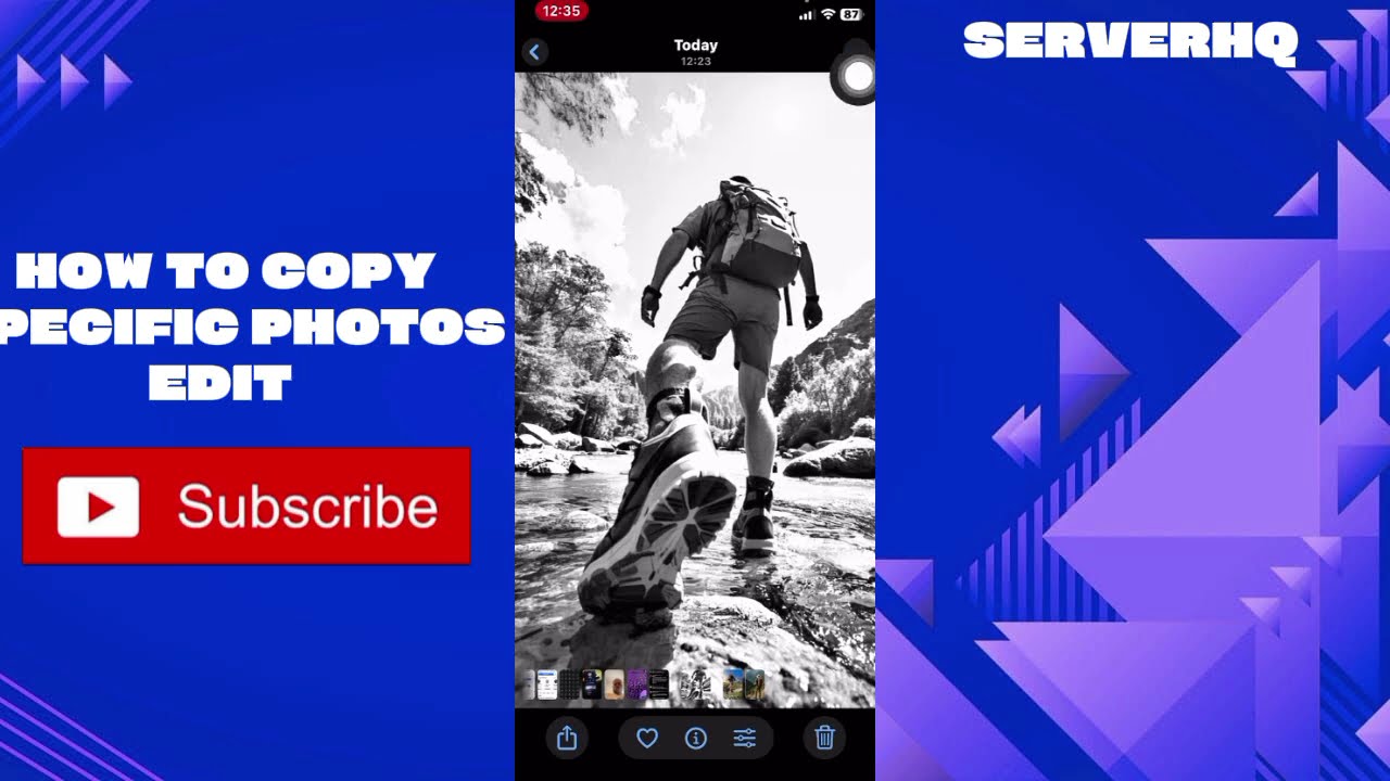 HOW TO COPY A SPECIFIC PHOTO EDIT ON IPHONE 