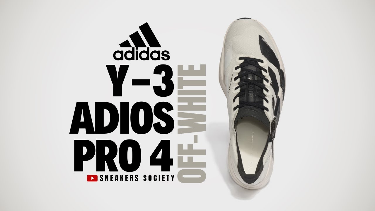 OFF WHITE 2025 adidas Y-3 Adios Pro 4 | DETAILED LOOK + PRICE