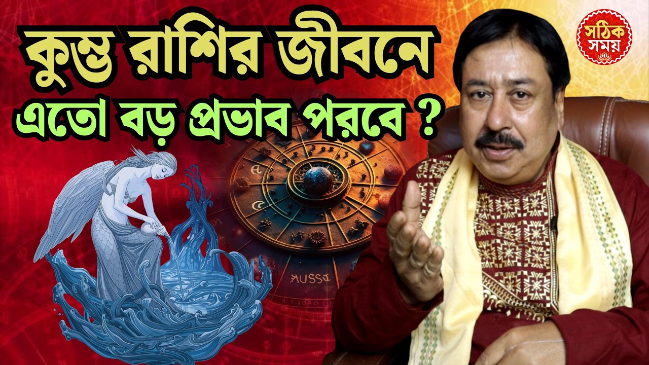 কুম্ভ রাশির জীবনে এতো বড় প্রভাব পড়তে চলছে ? | Aquarius sign in horoscope |  #astrology