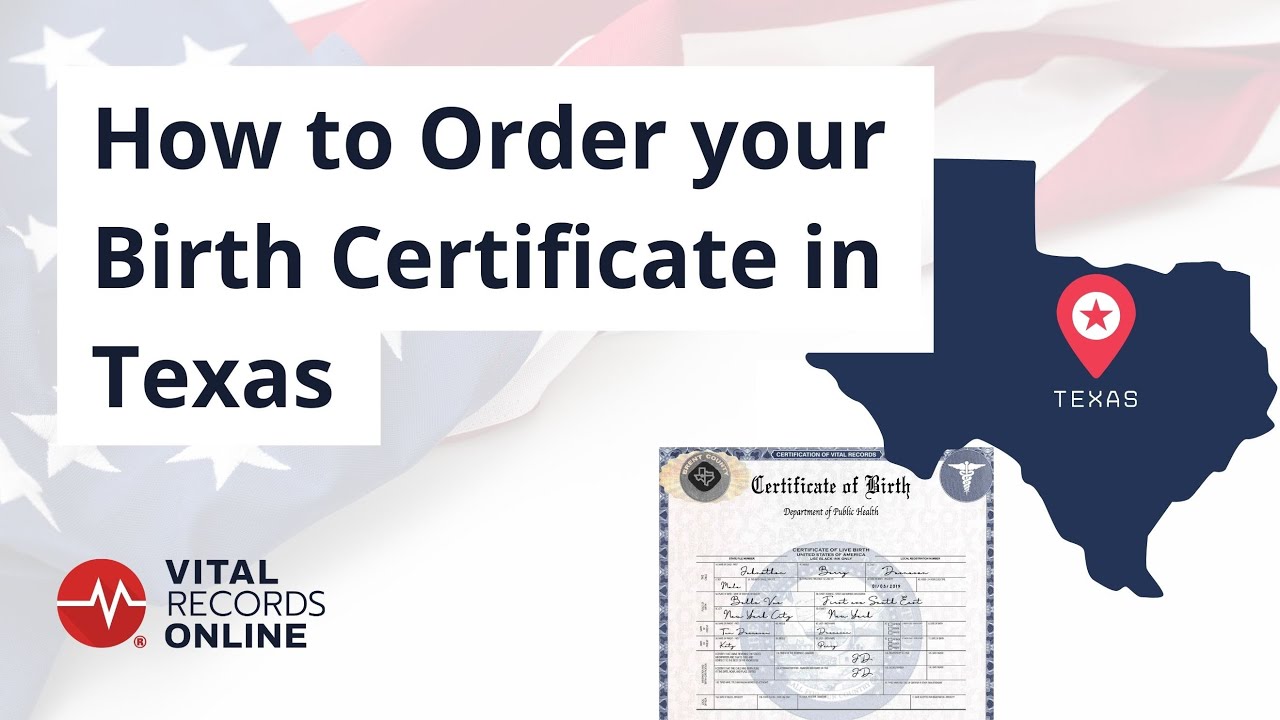How to Order Your Birth Certificate in Texas | Vital Records Online