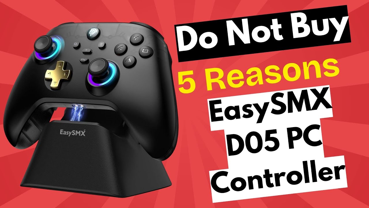 STOP! 5 Brutal Reasons Not to Buy the EasySMX D05 PC Controller