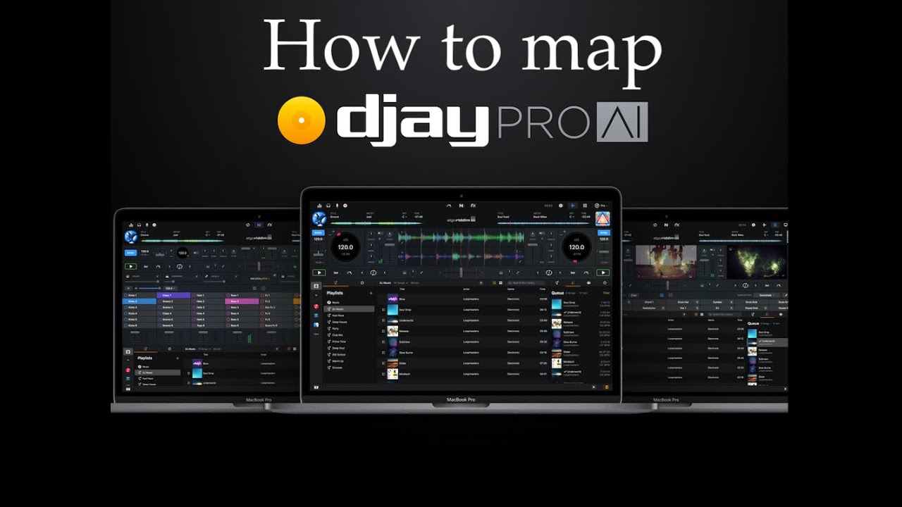 how to map your dj controller with djay Pro AI