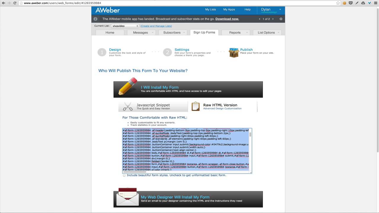 Integrating Custom HTML / 3rd Party AR Services