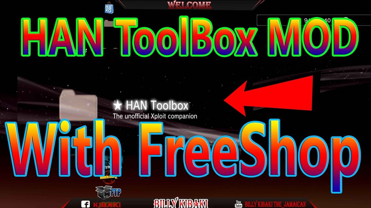Ps3 HAN ToolBox With A Small FreeShop inside For Han PS3