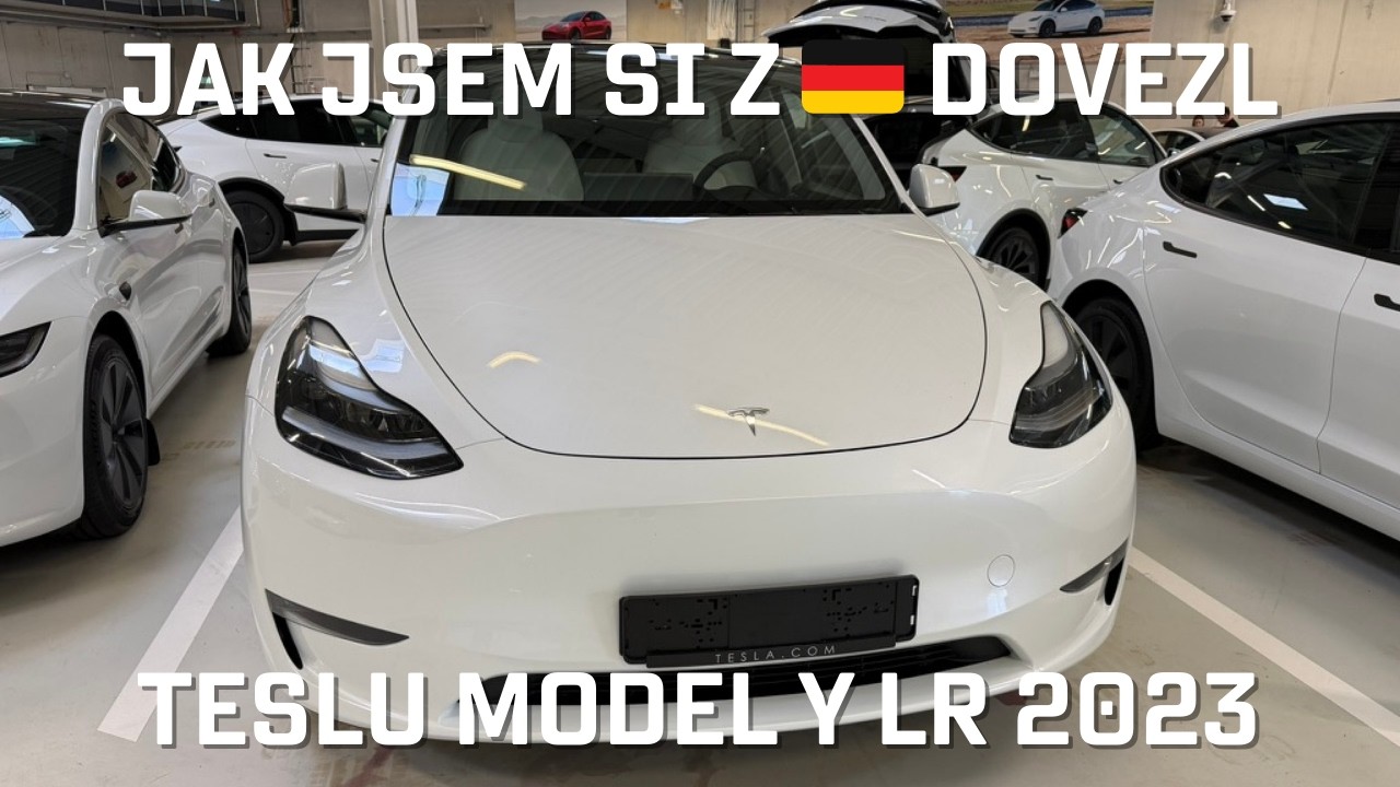 Dovoz Tesly Model Y z Německa