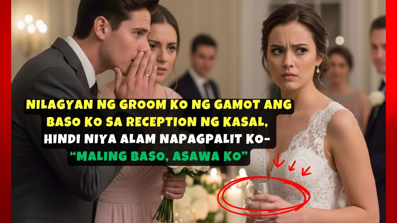 NILAGYAN NG GROOM KO NG GAMOT ANG BASO KO SA RECEPTION NG KASAL, HINDI NIYA ALAM NAPAGPALIT KO