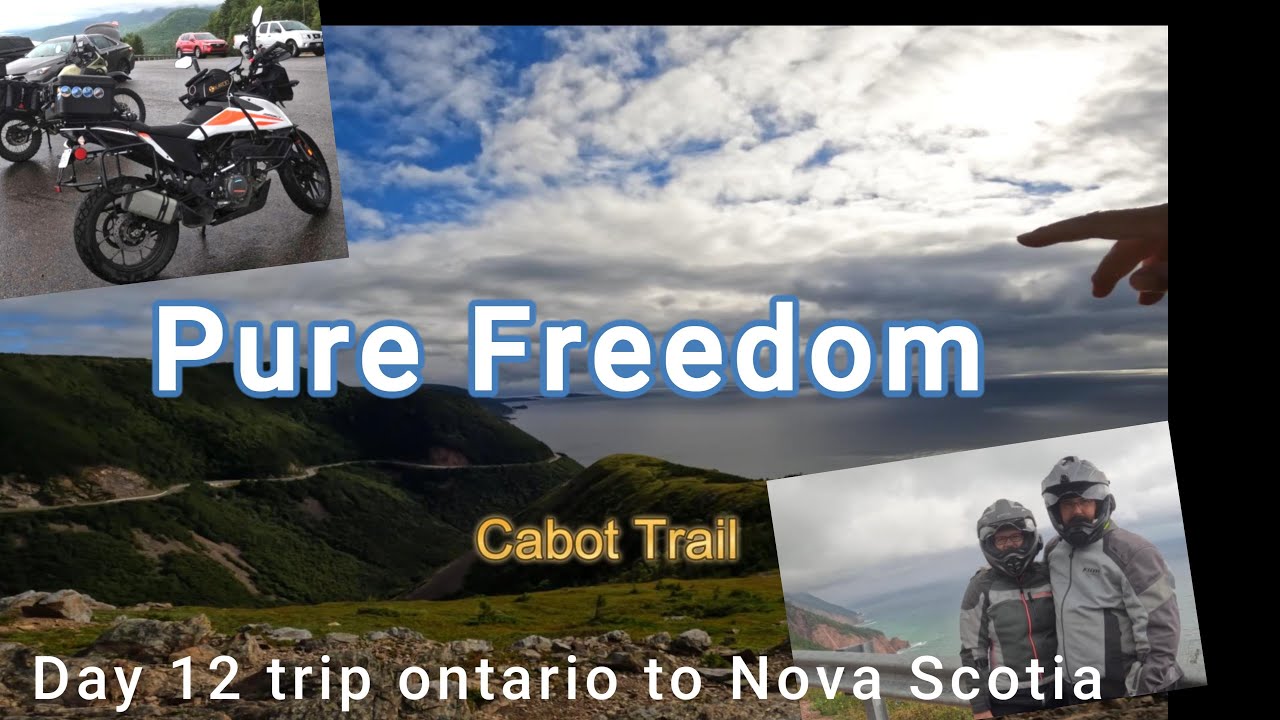 Cabot Trail motorcycle trip pure freedom