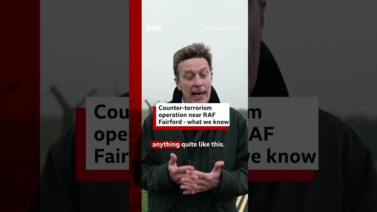 What we know about the Counter-terrorism operation near RAF Fairford. #BBCNews