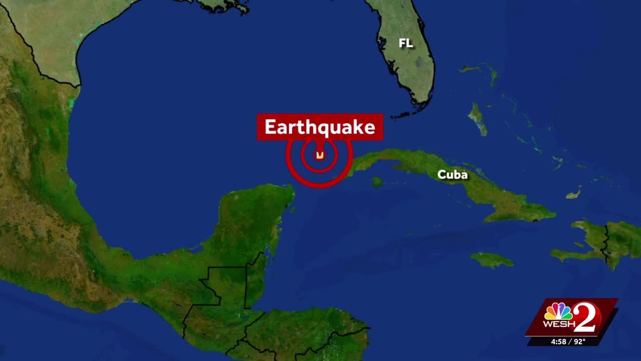 Major earthquake off coast of Cuba rocks Florida; shaking reported at Disney World