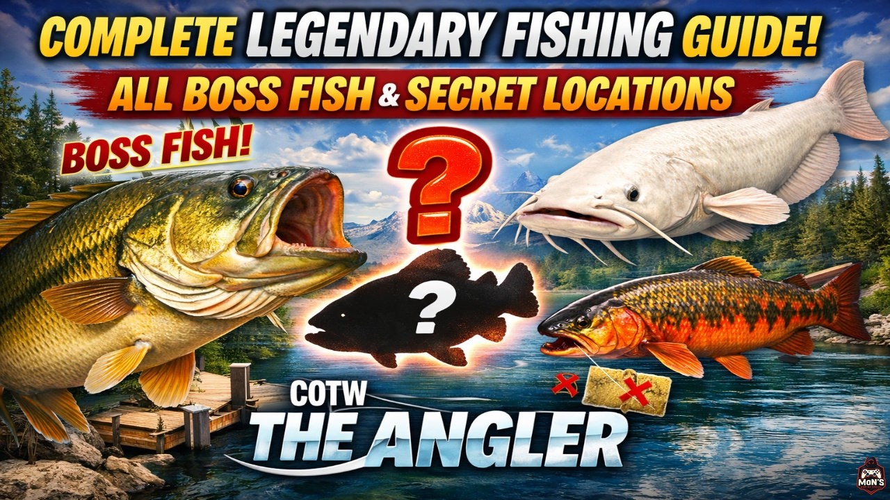 Complete Legendary Fishing Guide – All Boss Fish & Secret Locations