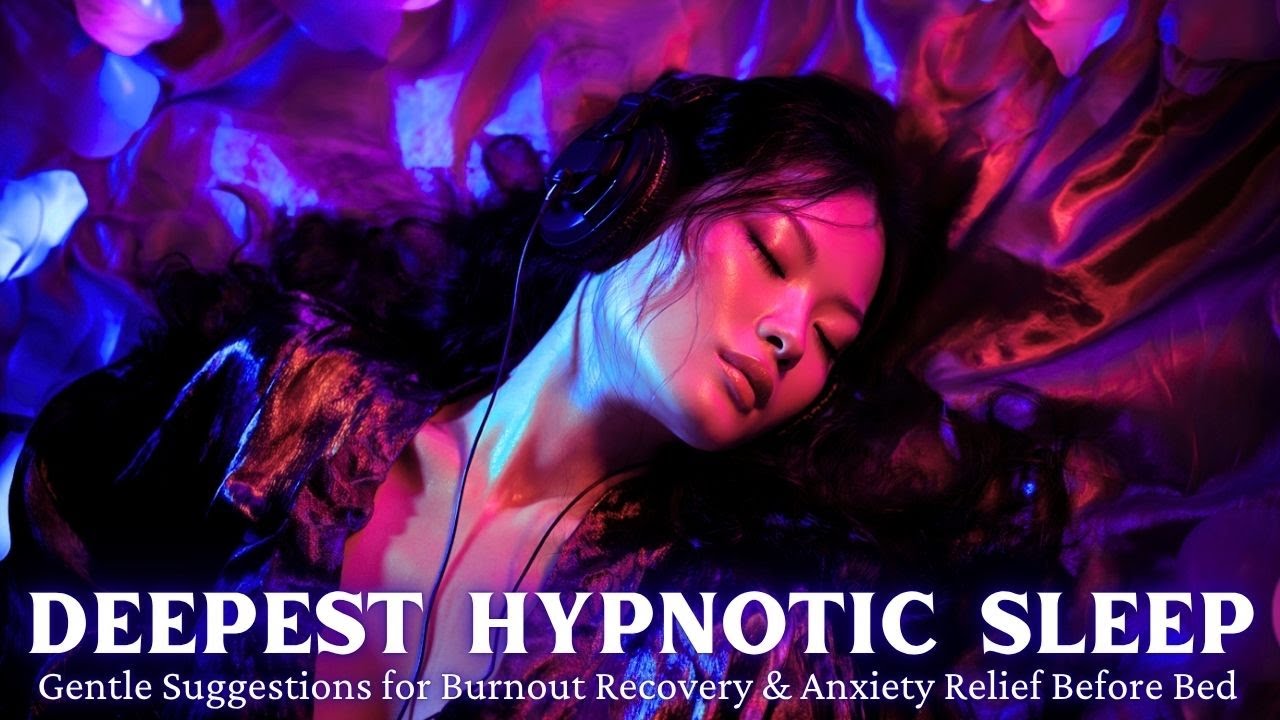 Powerful Deep Sleep Hypnosis for Navigating Chronic Anxiety, Stress & Burnout Recovery ASMR NLP