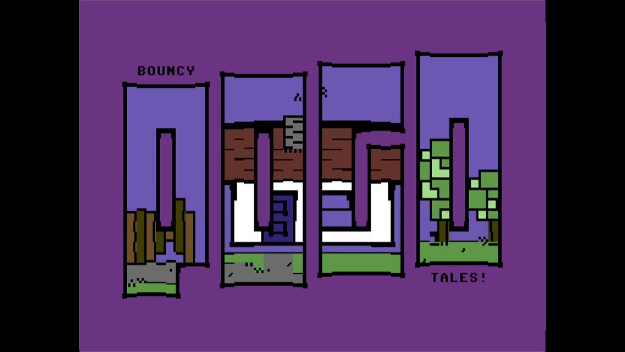 C64 One-File Demo  (PETSCII): Bouncy Pogo Tales! by Pixel Punx  !  24 January 2026 !