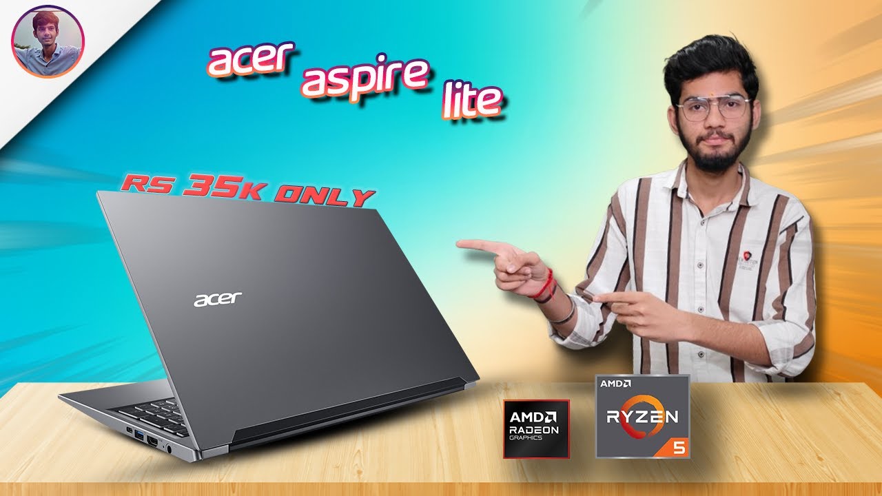 Acer Aspire Lite AMD Ryzen 5625U Premium Thin and Light Laptop (16GB RAM/512GB)15.6 Full HD Display