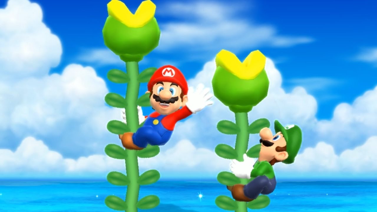 Mario Party 9 - Step It Up - Mario VS Luigi VS Wario VS Waluigi