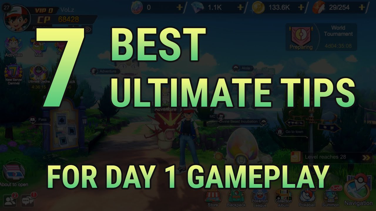 7 BEST ULTIMATE TIPS FOR DAY 1 GAMEPLAY | POKEVERSE WORLD | POKEMON WORLD
