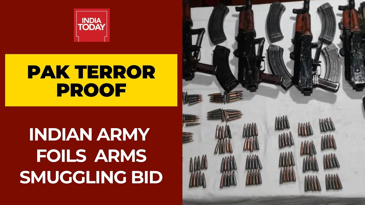 Indian Army Foils Pakistan Terror Bid To Smuggle Weapons Through Kashmir