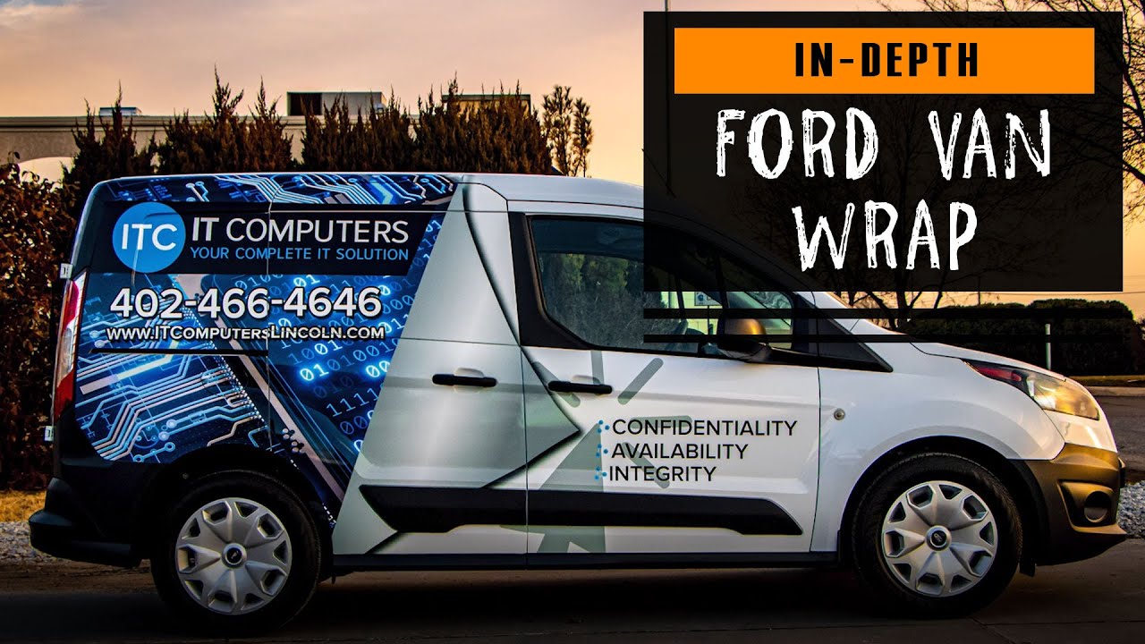 Ford Transit Connect Van Wrap - In Depth