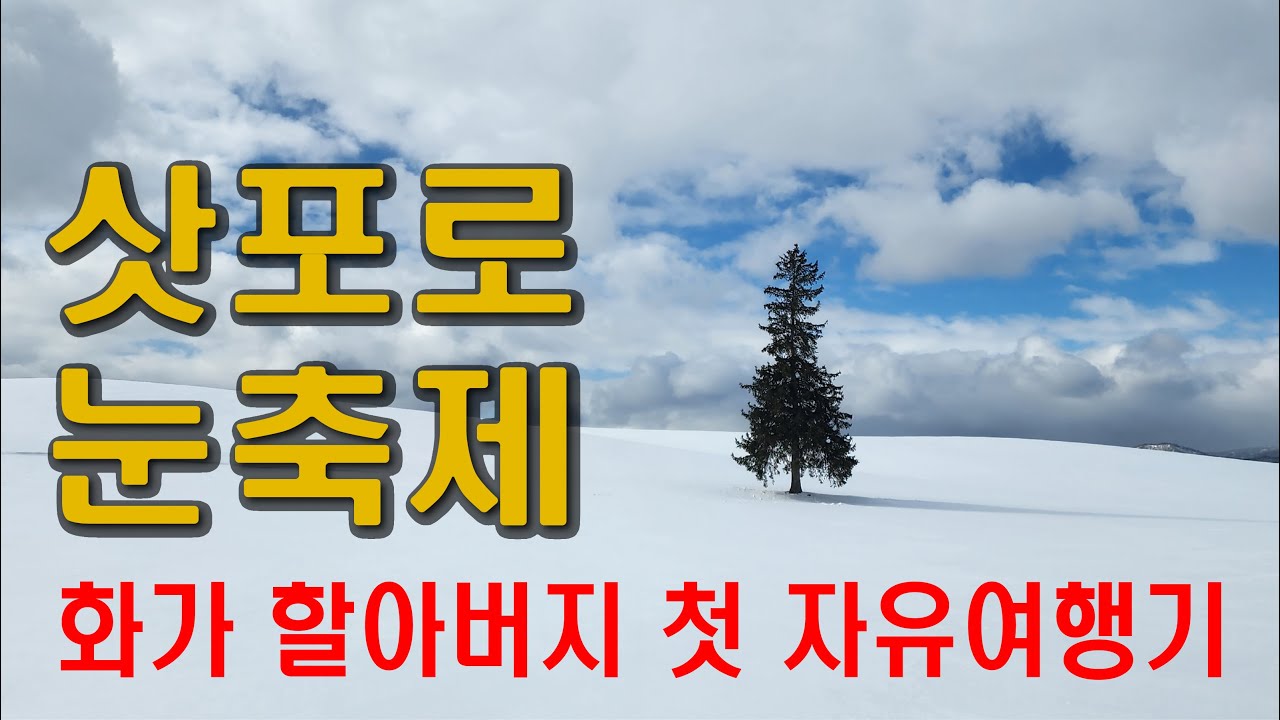 미술전문방송 아트원TV /삿포로 눈 축제 화가 할아버지 첫 자유여행기 / 특집