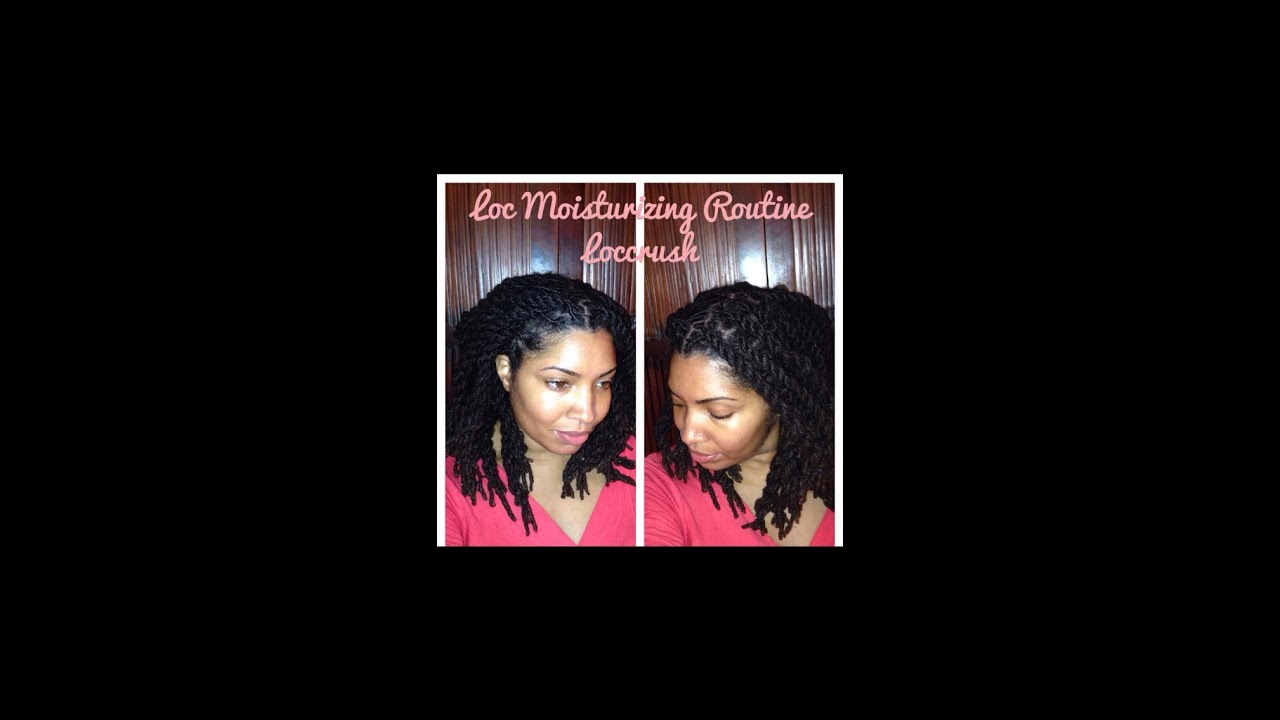 Loccrush Loc Moisturizing Routine