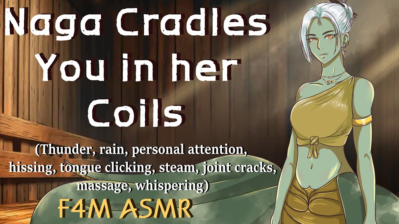 F4M Naga Coils Around You, (ASMR), (NAGA ASMR), (хиропрактик asmr)