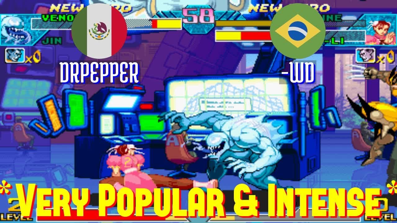 FT5 @mvsc: DRPEPPER (MX) vs -WD (BR) [Marvel vs Capcom Fightcade] Jan 31