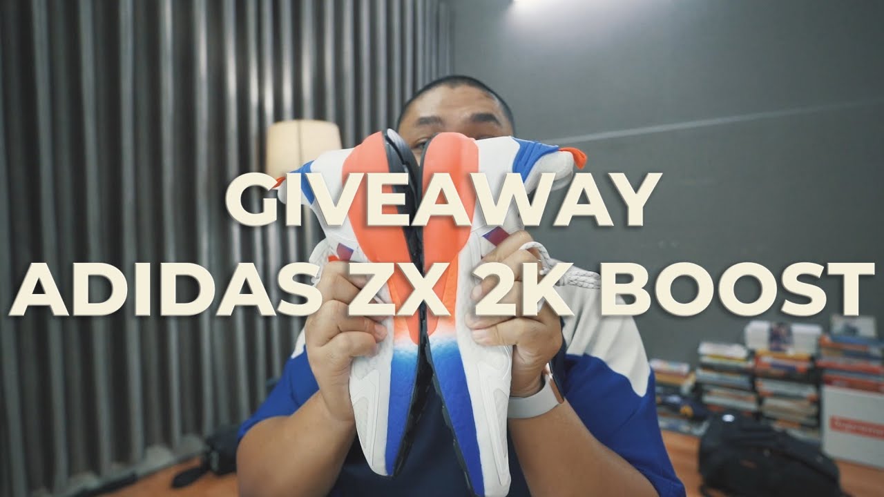 GIVE AWAY adidas ZX 2K BOOST mới ra mắt ở Việt Nam - Chiếc cửa thôi miên Dr.HUB x TKG