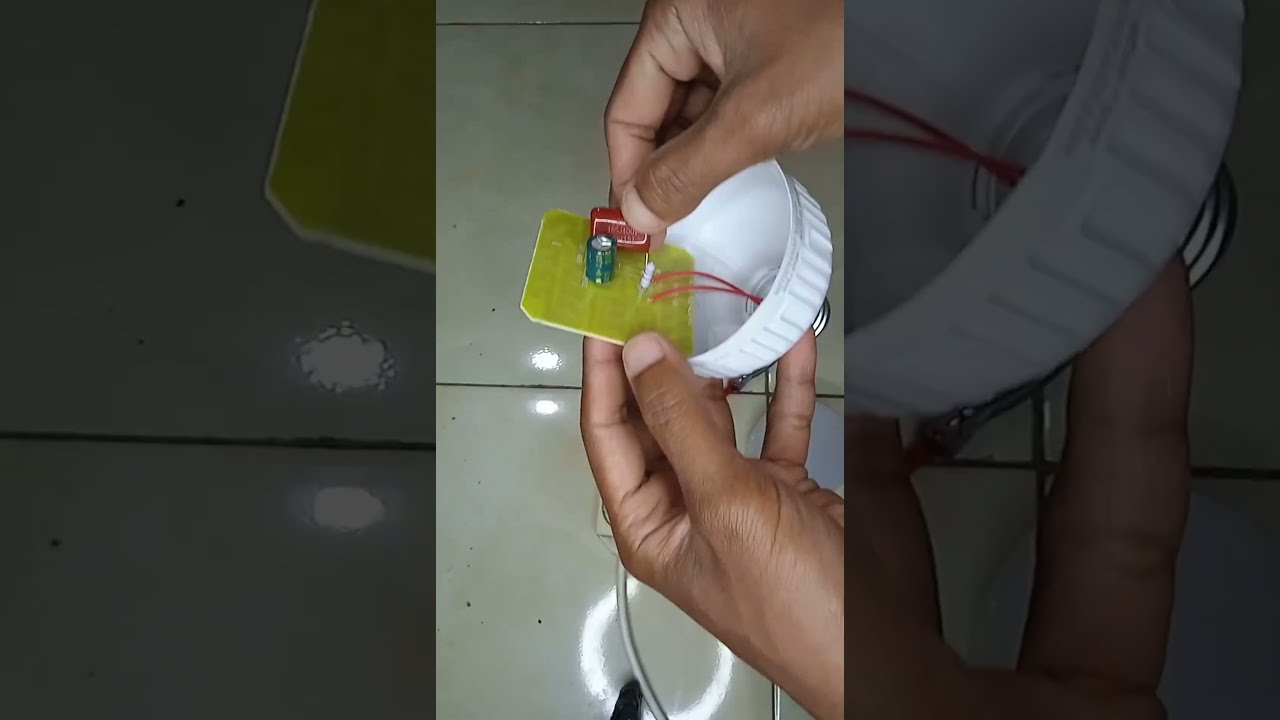 Servic lampu LED langsung nyala lagi