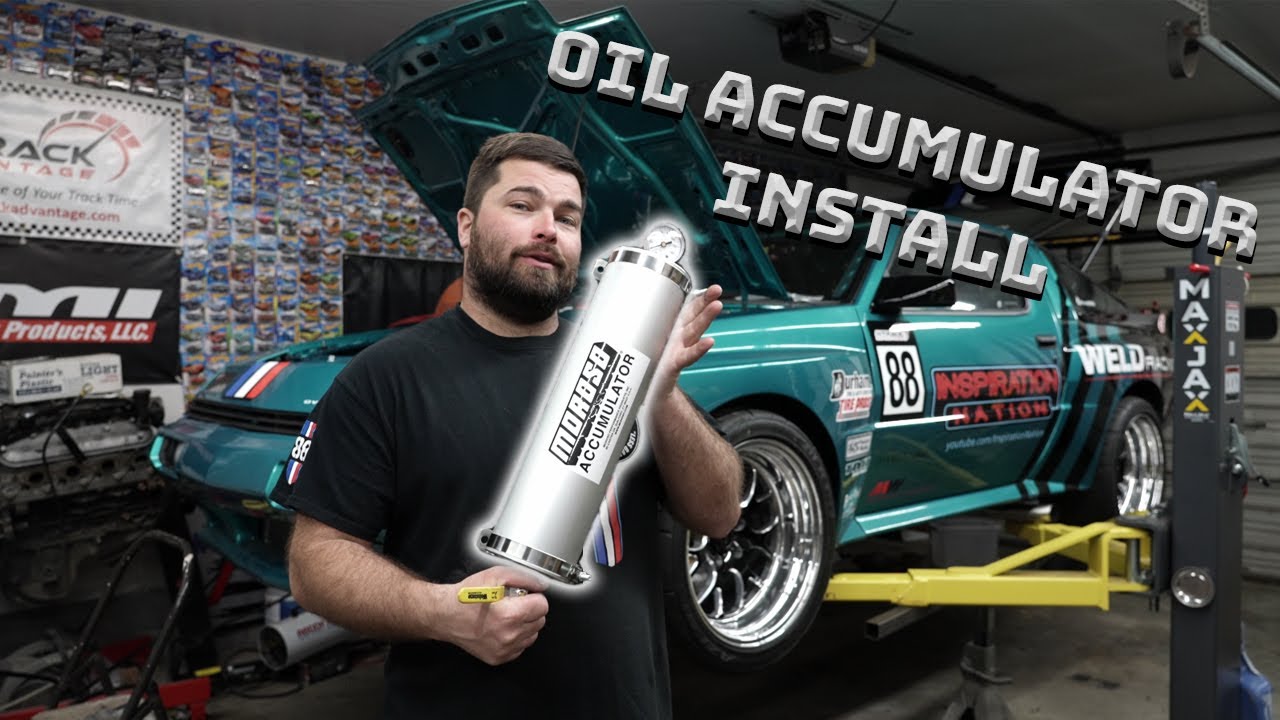 Installing an oil accumulator on our Starion Conquest TSI